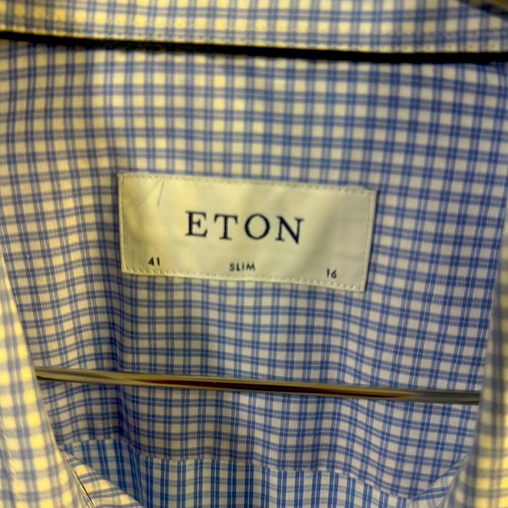 Eton Dress Shirt Blue